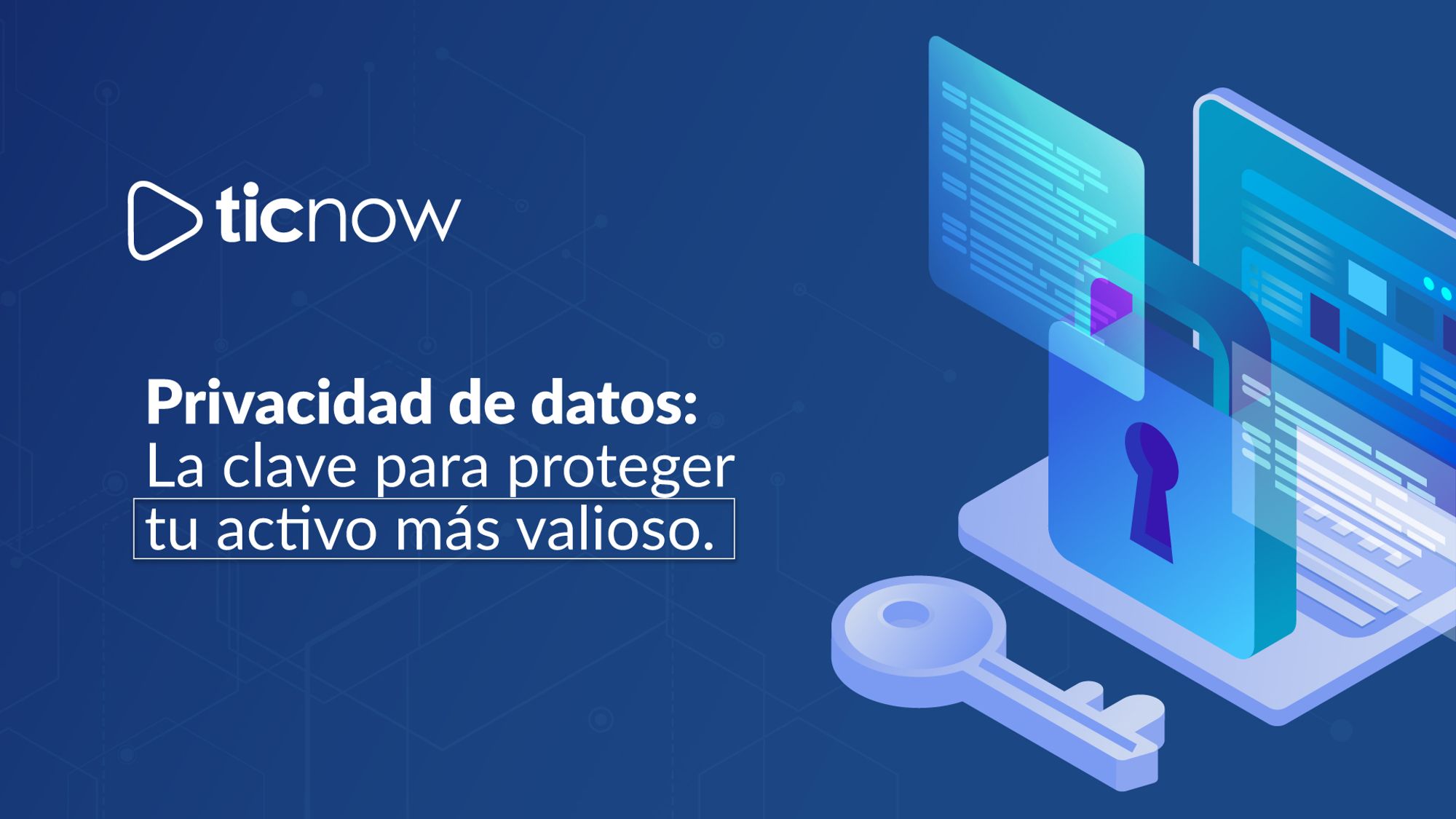 Privacidad de datos: la clave para proteger tu activo más valioso